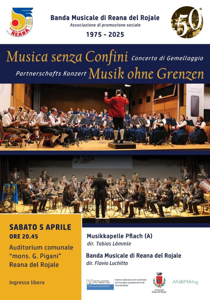 Musikkapelle Pflach a Reana Del Rojale
