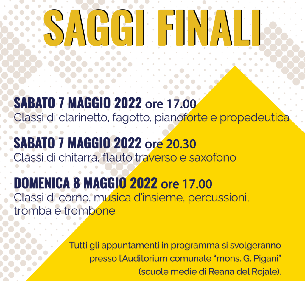 Saggi Finali 2022