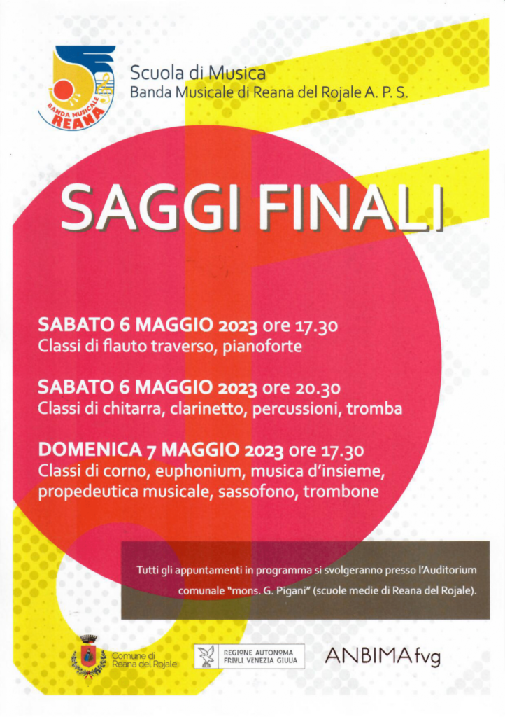 Saggi Finali
